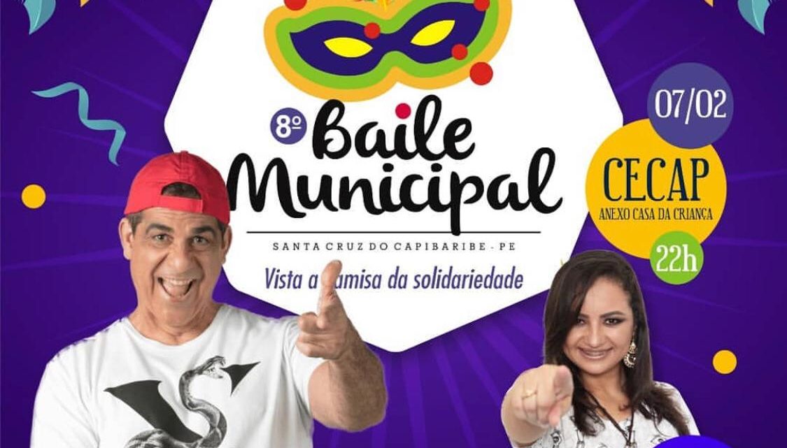 8° Baile Municipal terá o baiano Durval Lelys em Santa Cruz do Capibaribe 8° Baile Municipal terá o baiano Durval Lelys em Santa Cruz do Capibaribe