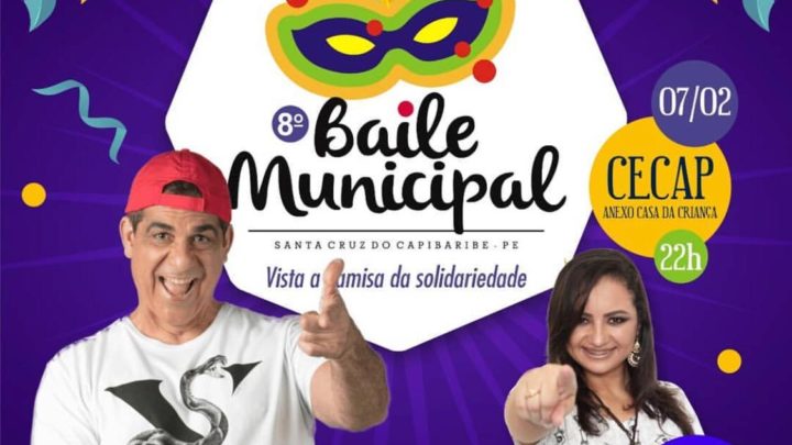 8° Baile Municipal terá o baiano Durval Lelys em Santa Cruz do Capibaribe