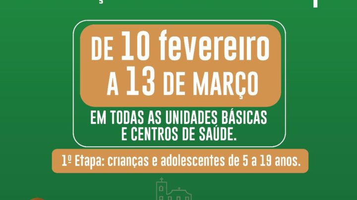 Caruaru realiza 1º etapa da Campanha Nacional de Vacinação contra Sarampo