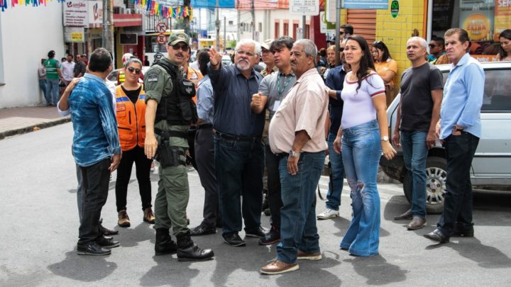Prefeitura de Caruaru  e órgãos de segurança realizam visita técnica para o Carnaval 2020
