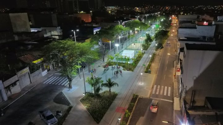 Ilumina Caruaru substitui iluminação dos bairros Santa Rosa e Vassoural por lâmpadas de LED