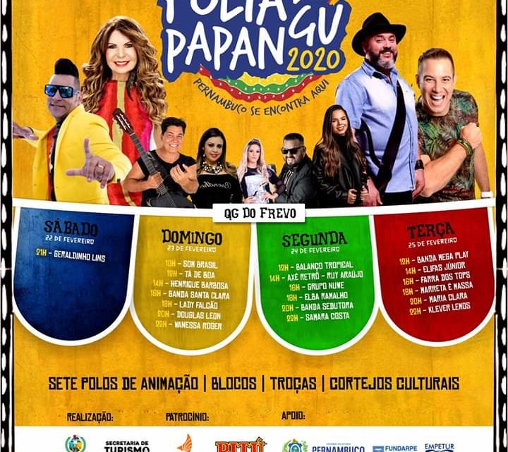 Confira a programação do Carnaval dos Papangus 2020 em Bezerros-PE