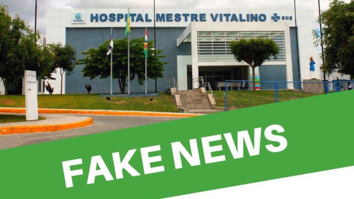 Hospital Mestre Vitalino nega suposto caso de coronavirus