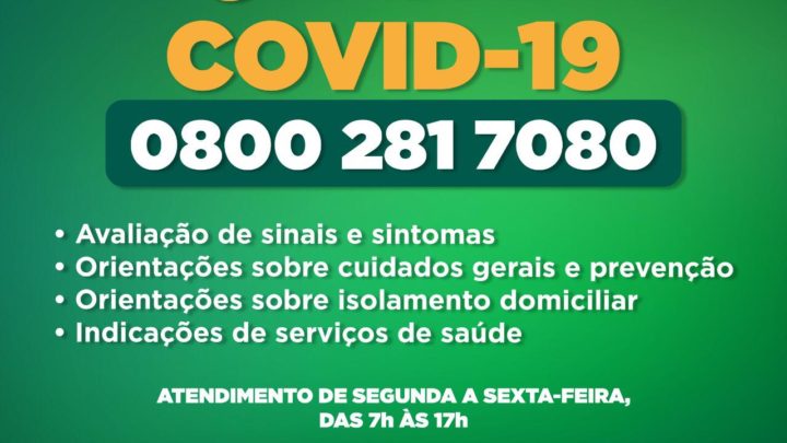 Disk Covid-19 realiza atendimento multiprofissional por telefone