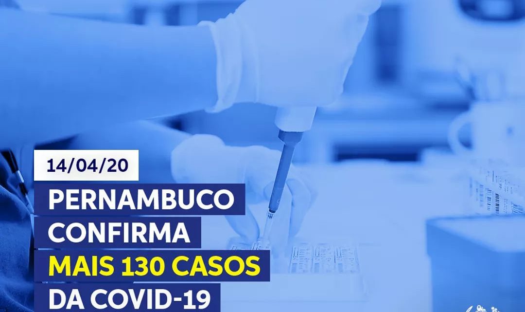 Secretaria de Saúde-PE divulga mais 13 óbitos e 130 novos casos de Covid-19 e 11 recuperados Secretaria de Saúde-PE divulga mais 13 óbitos e 130 novos casos de Covid-19 e 11 recuperados