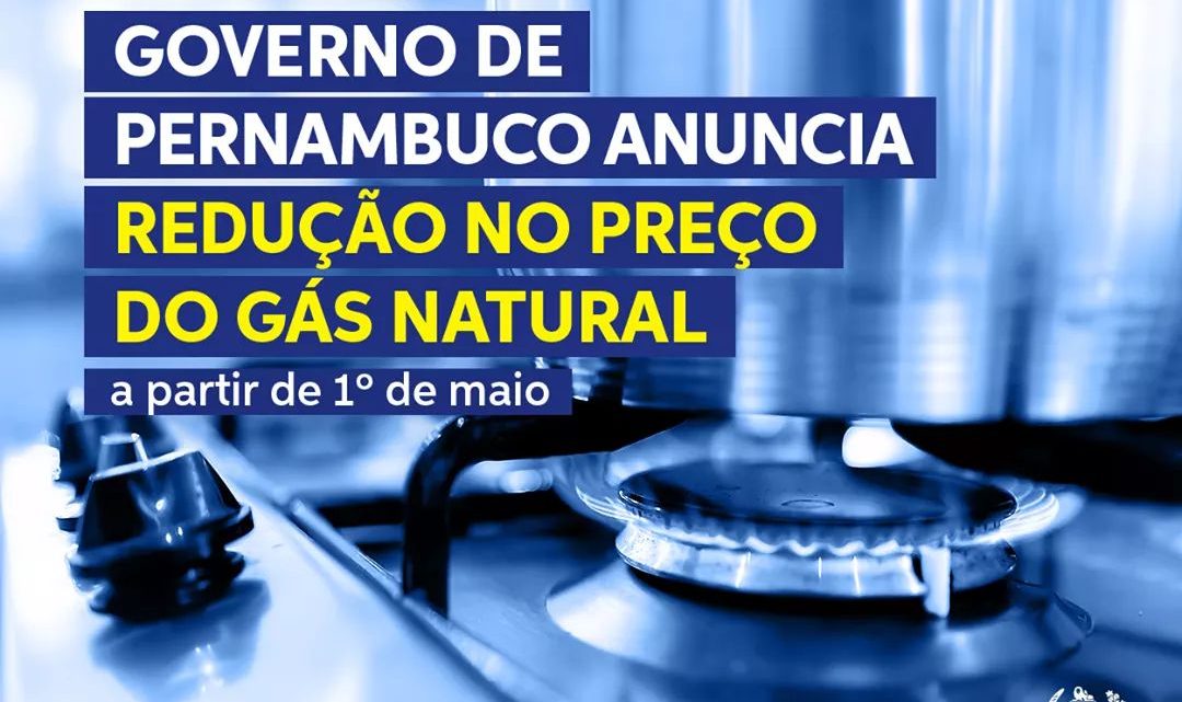 Governo-PE anuncia redução no preço do gás