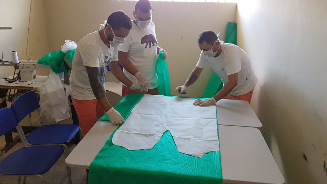 Mais unidades prisionais de Pernambuco se engajam no enfrentamento ao Covid-19 Mais unidades prisionais de Pernambuco se engajam no enfrentamento ao Covid-19