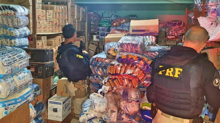 PRF localiza depósito de mercadorias roubadas no Agreste de Pernambuco