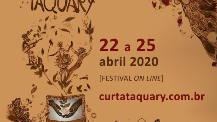 Festival Curta Taquary 2020 será virtual por causa da Covid-19