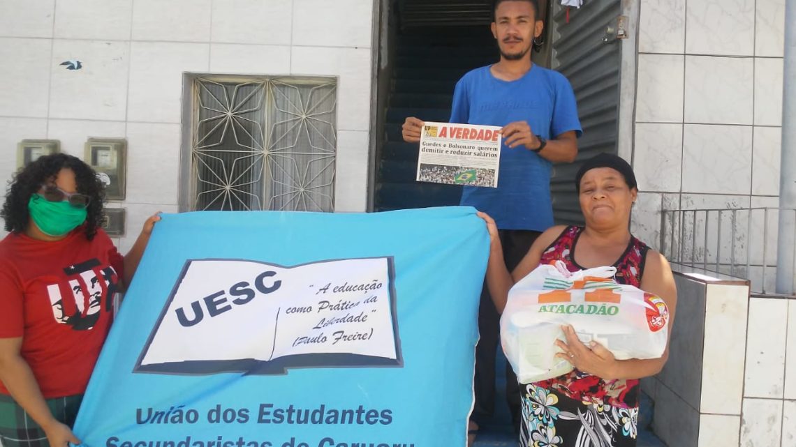 Campanha de Solidariedade da UESC e da UJR em Caruaru