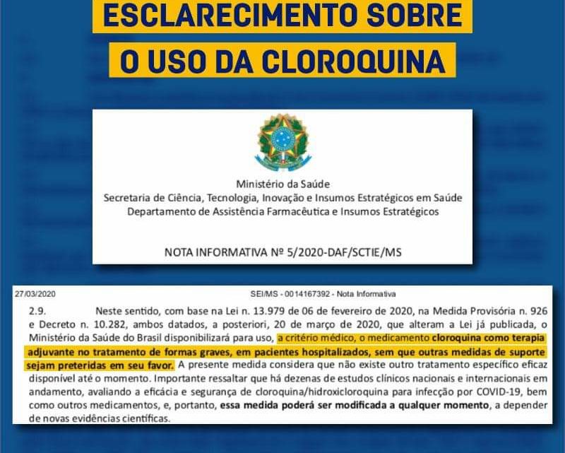 Cloroquina é distribuída nos hospitais estaduais e municipais de Pernambuco