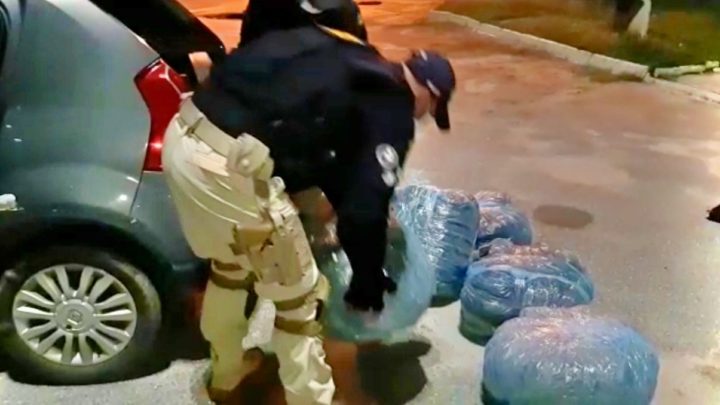 Motoristas de aplicativo são detidos com 60 Kg de maconha em São Caitano