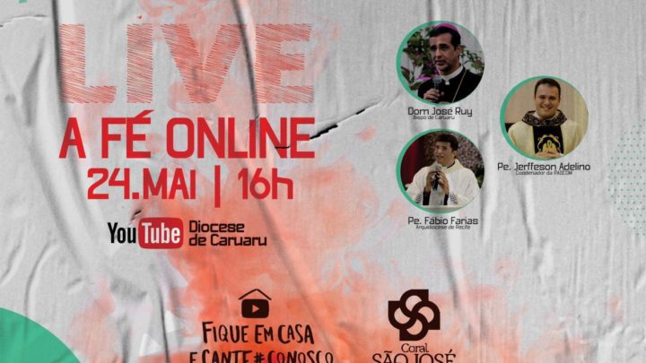 Diocese de Caruaru promove live em comemoração ao Dia Mundial das Comunicações