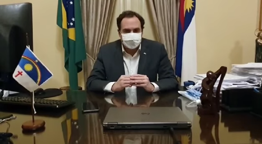 Deu positivo o teste de Covid-19 do Governador-PE Paulo Câmara