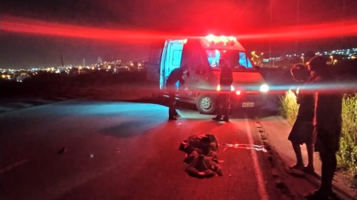 Atropelamento com vítima fatal na BR-232 em Caruaru nesta quarta-feira (17)
