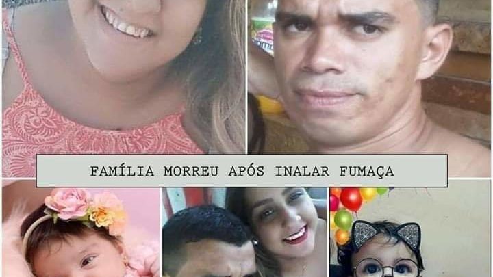 Casal e duas crianças morrem durante incêndio em Bezerros-PE