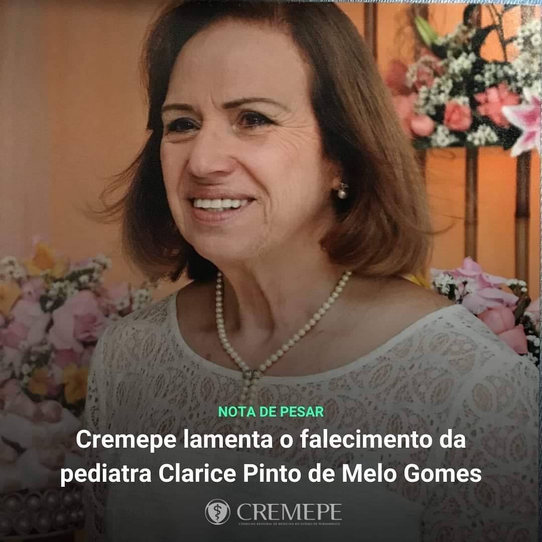 Morre a pediatra Clarice Gomes Blog do Edvaldo Magalhães