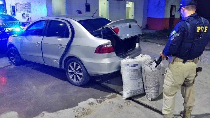 Motorista é detido com 42,5 Kg de maconha em São Caitano