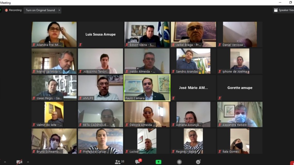 Regionalização do Plano Convivência com a Covid-19 foi tema de reunião entre Paulo Câmara e prefeitos do Agreste-PE Regionalização do Plano Convivência com a Covid-19 foi tema de reunião entre Paulo Câmara e prefeitos do Agreste-PE