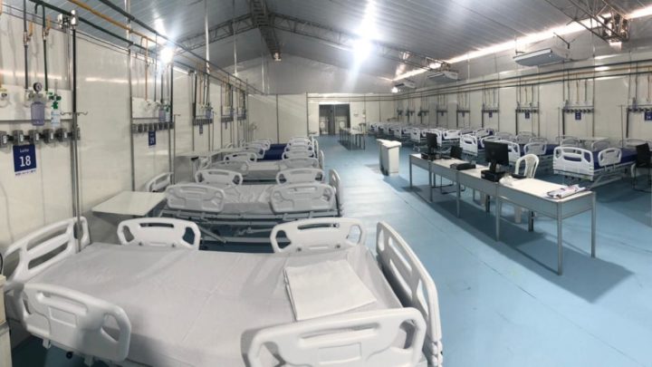 Hospital de Campanha de Caruaru inaugurou 20 leitos de enfermaria nesta sexta (12)