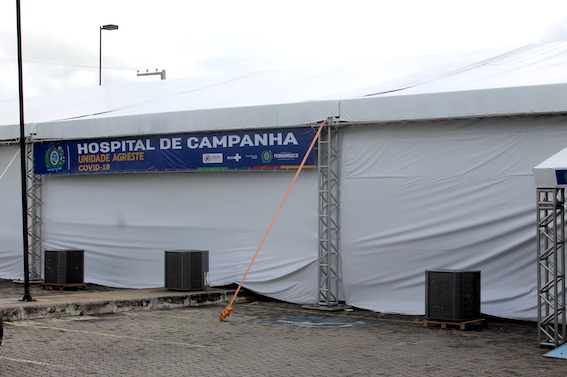 Caruaru: HMV tem 27 pacientes internados com Covid-19 e Hospital de Campanha está com 10 Caruaru: HMV tem 27 pacientes internados com Covid-19 e Hospital de Campanha está com 10