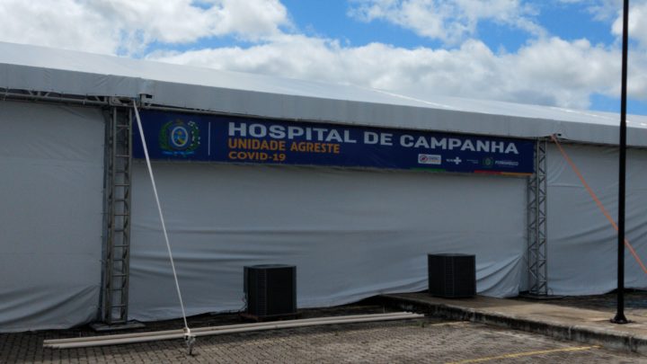 HMV já registou 213 pacientes com Covid-19 e Hospital de Campanha de Caruaru 79 de várias cidades