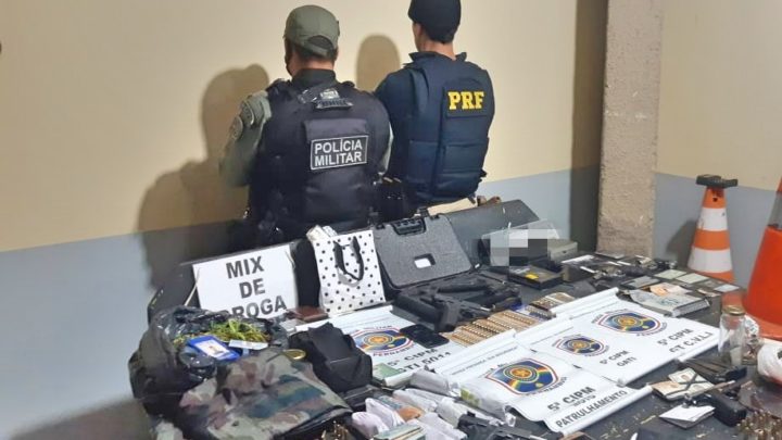 PM e PRF detêm 11 pessoas e resgatam gestante sequestrada em Gravatá