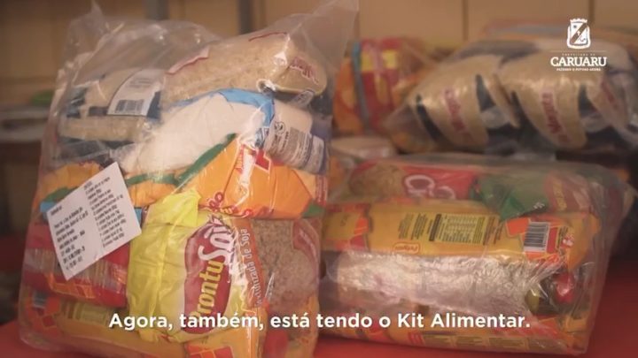Prefeitura de Caruaru distribui Kits Alimentares
