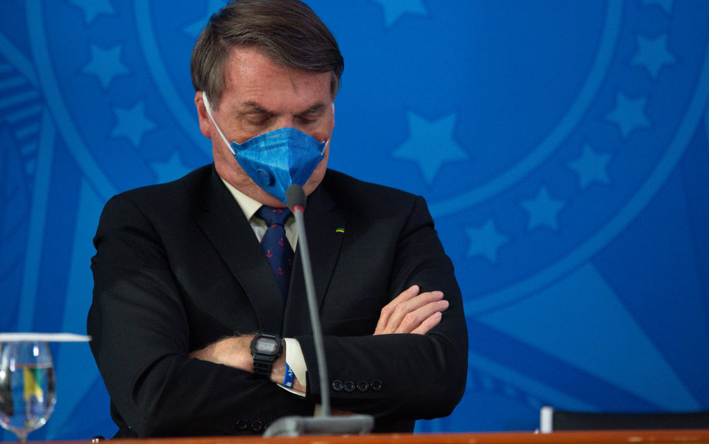 Deu positivo exame de Covid-19 do presidente Jair Bolsonaro