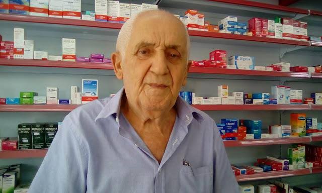 Morre farmacêutico e ex-vereador de Caruaru Genésio Guedes