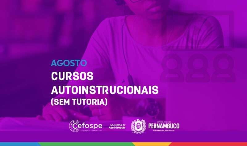 Inscrições para cursos a distância oferecidos pela SAD seguem até sexta-feira (14)