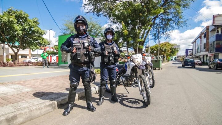 Motopatrulhamento reforça segurança em Caruaru