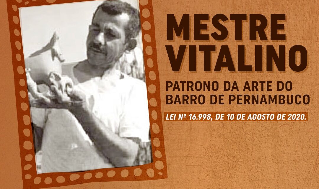 Mestre Vitalino é considerado oficialmente Patrono da Arte do Barro de Pernambuco