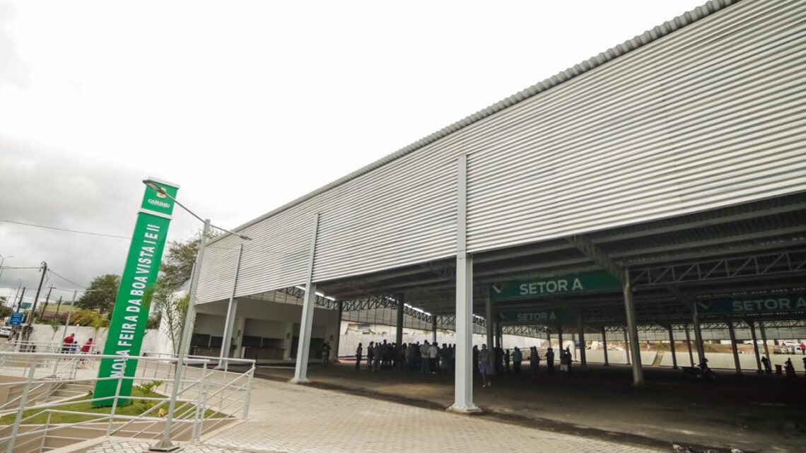 Nova Feira da Boa Vista é entregue aos caruaruenses