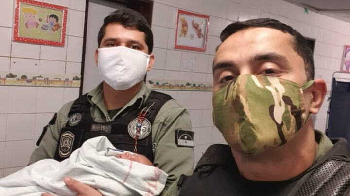 PM’s salvam recém-nascido após engasgamento com leite no Recife