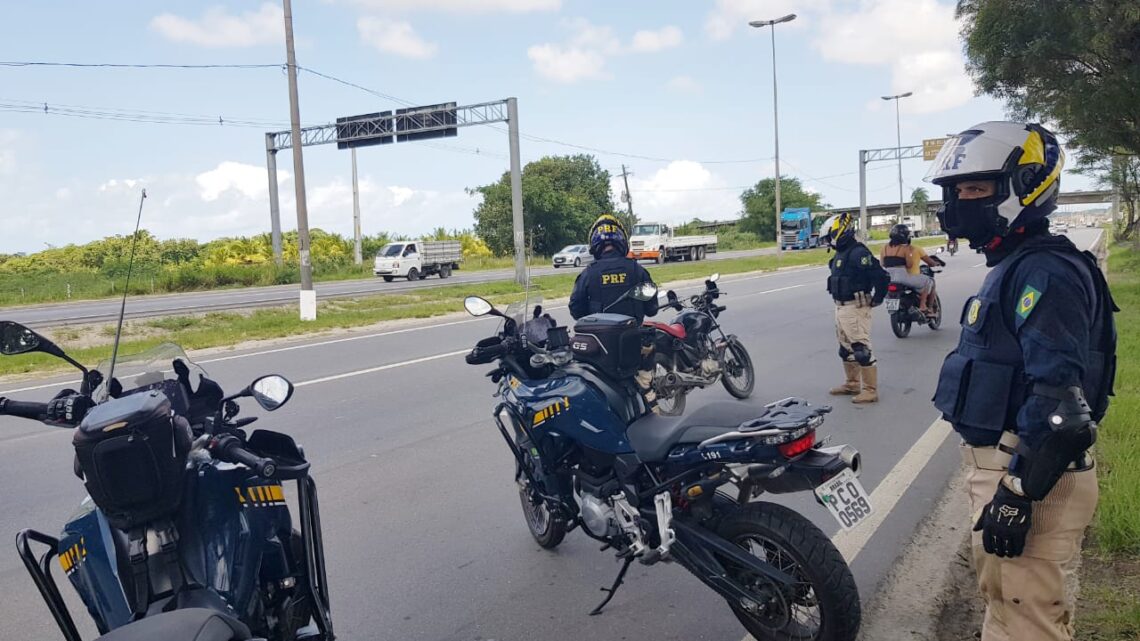 PRF realiza operação para reduzir acidentes graves em trechos críticos de Pernambuco