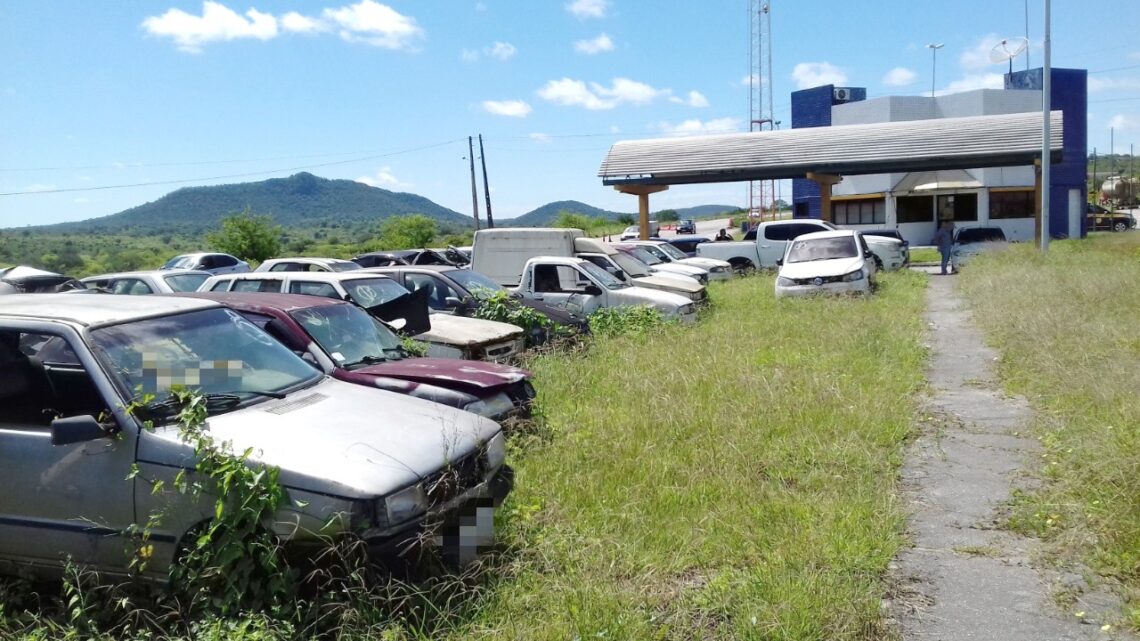 PRF realiza leilão de 1.453 carros e motos recolhidos em Caruaru e Salgueiro