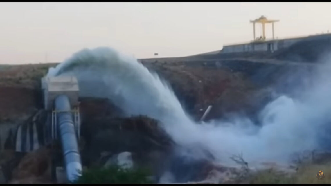 Tubulação de barragem rompe e 2 mil pessoas deixam suas casas no interior do Ceará