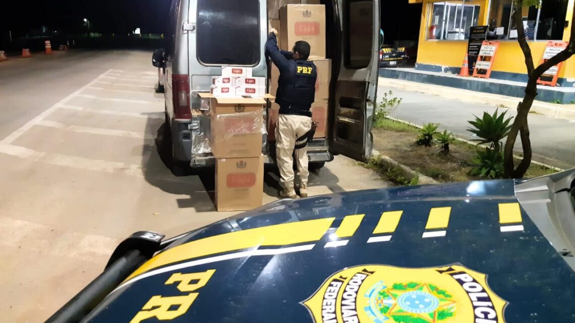 Carga de 70 mil maços de cigarro paraguaio é apreendida em Garanhuns Carga de 70 mil maços de cigarro paraguaio é apreendida em Garanhuns