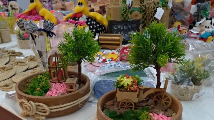 Produtos confeccionados por socioeducandos da Funase voltam a ser expostos no Caruaru Shopping