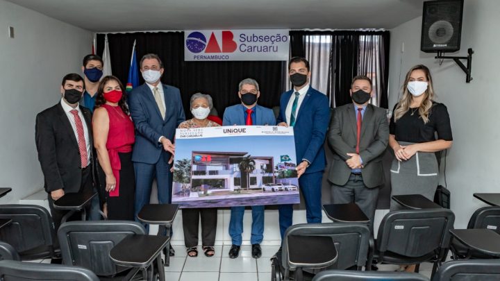 OAB Caruaru anuncia início da construção da nova sede em solenidade dos 60 anos