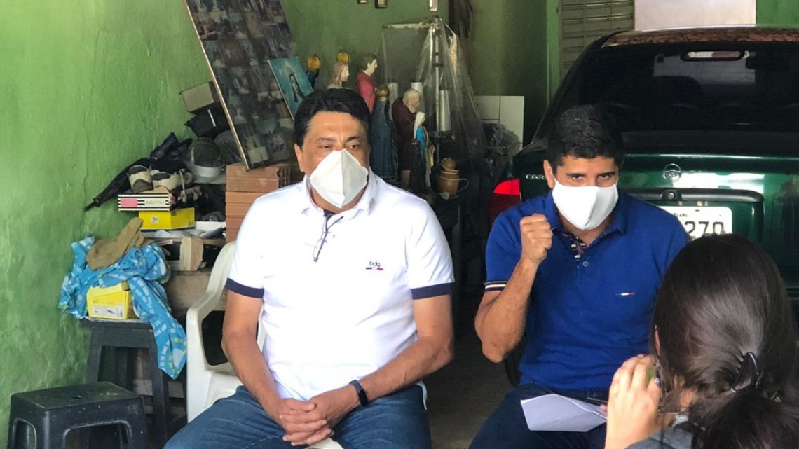Delegado Lessa e Manoel da Cazanova dão a largada para a corrida eleitoral Delegado Lessa e Manoel da Cazanova dão a largada para a corrida eleitoral