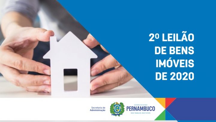 Governo-PE irá promover o 2º Leilão de bens imóveis deste ano