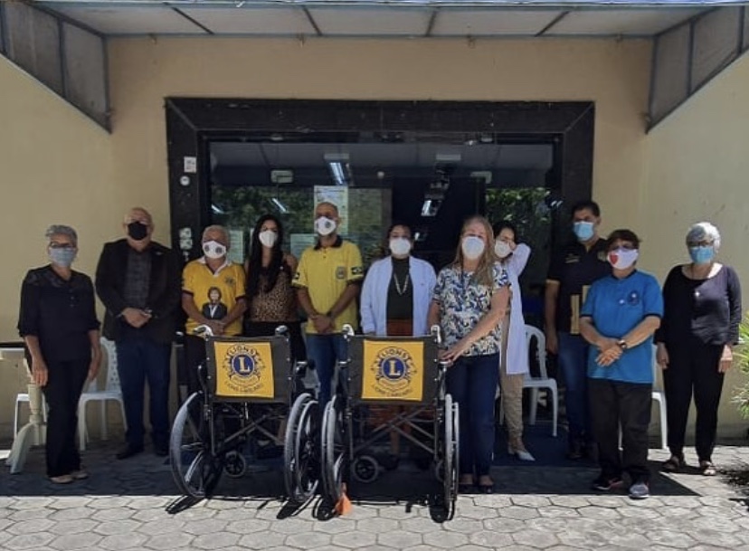 Lions Caruaru realiza doação de cadeiras de rodas para o Hemope Lions Caruaru realiza doação de cadeiras de rodas para o Hemope