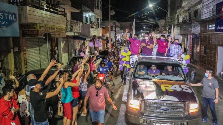 Raquel Lyra promove carreata de mais de 16 km em Caruaru