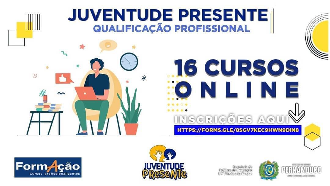 Estação Regional de Prevenção do Governo Presente Caruaru inscreve jovens em cursos de qualificação profissional