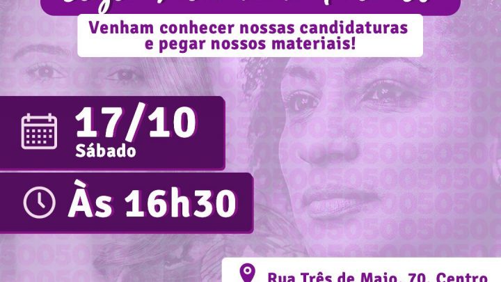 Lançamento da Casa Marielle Franco em Caruaru neste sábado (17)