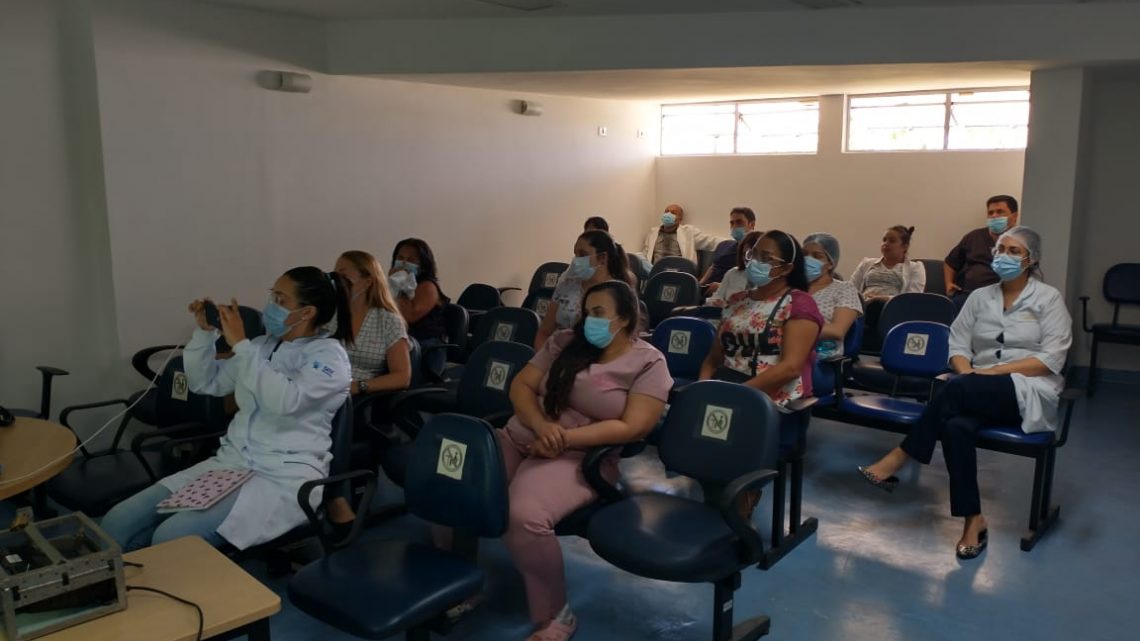 Agência transfusional do HRA realiza cursos de capacitação Agência transfusional do HRA realiza cursos de capacitação