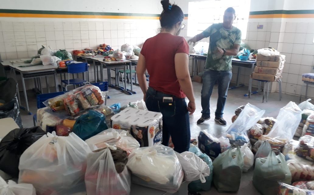 Mutirão de solidariedade ajuda vítimas da chuva “incomum” de 288 mm em Sanharó