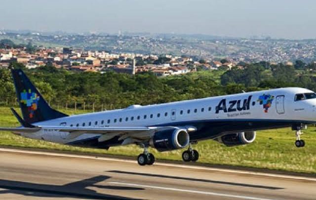 Voo inaugural da Azul em Caruaru nesta quarta-feira (11)